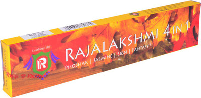 

Rajalakshmi Phoshak Jasmine Phoshak Agarbattis(16 Units)