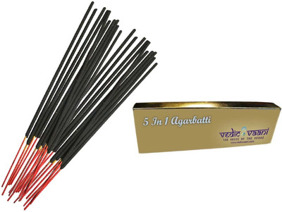 

Vedic Vaani 5 In 1 - 250 gms Agarbattis(40 Units)