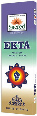 

SACRED EKTA FANCY Agarbattis(30 Units)