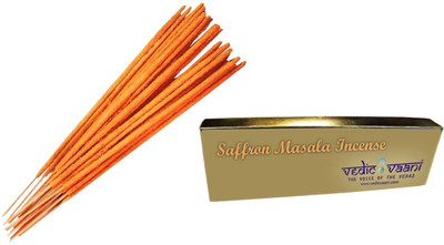 

Vedic Vaani Saffron Masala - 100 gms Saffron Agarbattis(40 Units)