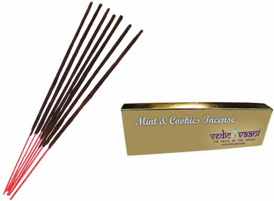 

Vedic Vaani Mint & Cookies - 100 gms Mint Agarbattis(40 Units)