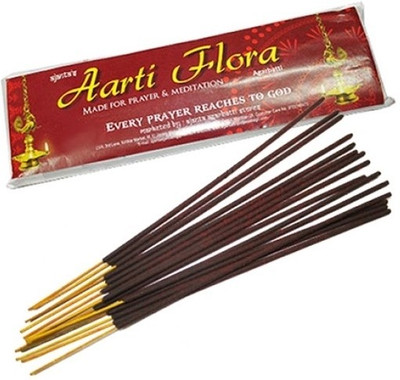 

Vedic Vaani Aarti Flora Agarbatti Floral Agarbattis(80 Units)