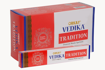

Vedika Vedika Tradition 15 GM Tradition 12 pkt of 15gm each (contains 180 Incense Sticks / Natural Agarbatti) Agarbattis(15)