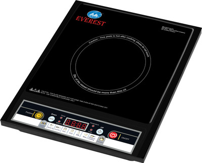 

Everest Standard Induction Cooktop(Black, Push Button)