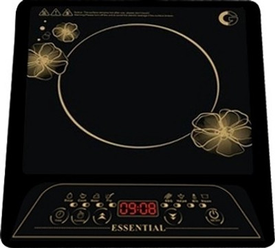 Crompton Essential Induction Cooktop(Black, Push Button)