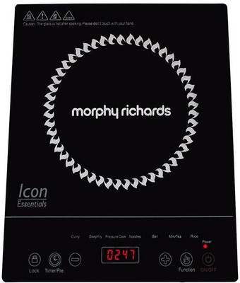

Morphy Richards Icon Essential 1600 Watts Induction Cooktop(Black, Touch Panel)