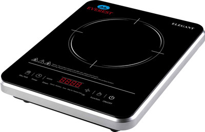 

Everest Elegant Induction Cooktop(Black, Touch Panel)
