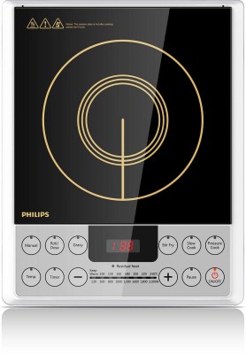 PHILIPS HD 4929/01 Induction Cooktop(Silver, Black, Jog Dial)