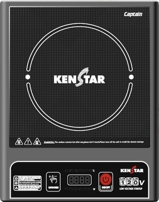 

Kenstar Captain Induction Cooktop(Black, Push Button)