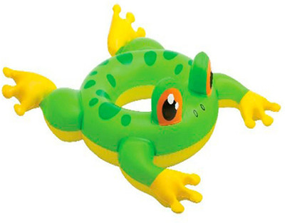 

Intex Frog Pool Float Inflatable Swim Ring(Green)
