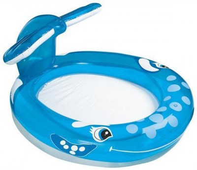 

Intex Jilani Whale Spray Inflatable Pool(Blue)
