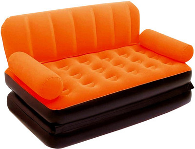 

Best Way Velvet 5 in 1 Air VKI5473 Inflatable Sofa(Orange)