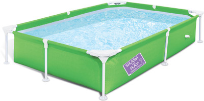 

Best Way 8.5 Ft x 5.58 Ft x24" My First Frame Pool Inflatable Pool(Green)