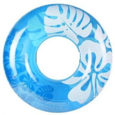 

Always Sporty Swimming Ring clear color Inflatable Pool(Multicolor)