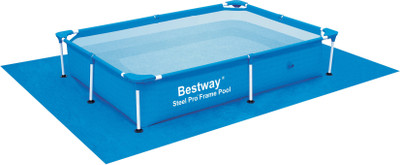 

Best Way Deluxe Splash Jr. Frame Pool- 8.5 Ft x 24" Inflatable Pool(Blue)