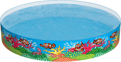 

Best Way 8ft X H18" Fill 'N Fun Inflatable Pool(Multicolor)