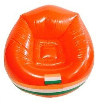 

Taaza Garam PVC Inflatable Bean Bag Kids Toy - Orange Inflatable Bean Bag(Orange)