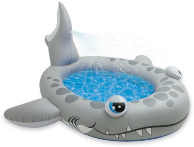 

Gauba Traders Sandy Shark Spray Pool Inflatable Pool Accessory(Multicolor)