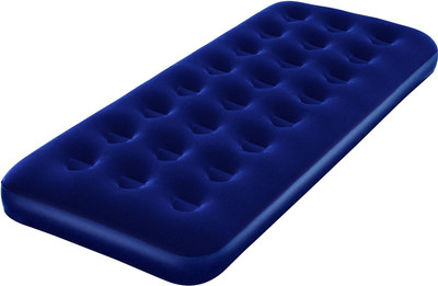 

Best Way Flocked Single Air Bed Inflatable Bed(Blue)