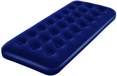 

Best Way Flocked Air Bed(Single) Inflatable Air Bed(Blue)