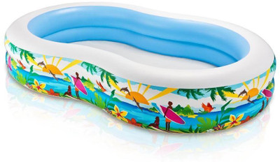 

Intex 56490EP Inflatable Pool(Blue)