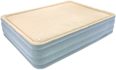 

Best Way FoamTop Comfort Raised Airbed(Queen) Inflatable Air Bed(Grey)