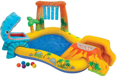 

Khareedi Dinosaur Play Center Toy Inflatable Pool(Multicolor)