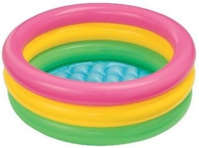 

Yash Novelty Three Ring Swimming For Kids Inflatable Pool(Multi)