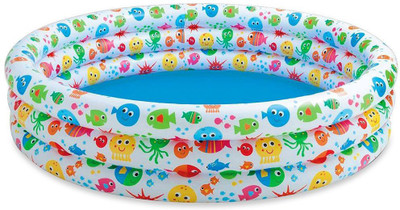 

Intex 3 Ring Color Splash Pool Inflatable Pool(Multicolor)