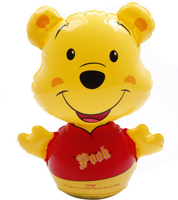 

Disney Winnie The Pooh Tumbler Inflatable Cartoons(Yellow, Red)