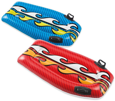 

Intex jilani Joy Rider kick board Flames Inflatable Pool Accessory(Red and Blue)