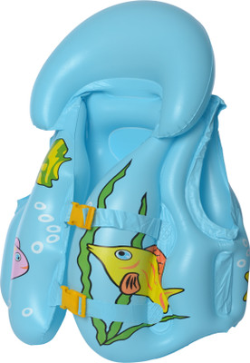 

EZ Life Fish Inflatable Body Vest Float For Swimming- Kids below 3 years Inflatable Pool Accessory(Blue)
