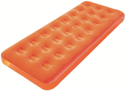 

Birde Fashion Flocked Air Mattress Single Inflatable Bed(Orange)