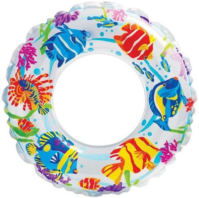 

Intex Swimming Ring Inflatable Pool(Multicolor)