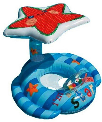 INTEX Lil Star Inflatable Baby Float(Blue) INTEX Lil Star Inflatable Baby Float(Blue)