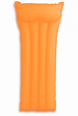

Intex Neon Frost Air Mats Orange Inflatable Pool Accessory(Orange)