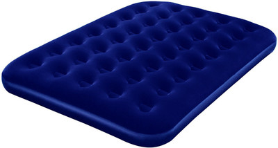 

Best Way Flocked Air Bed(Double) Inflatable Air Bed(Blue)