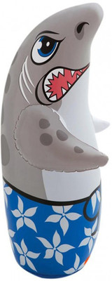 

CP Bigbasket Shark Inflatable Hitme Toy(Multi color)