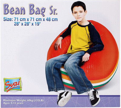 

Suzi Bean Bag Big Inflatable Sofa(Red)