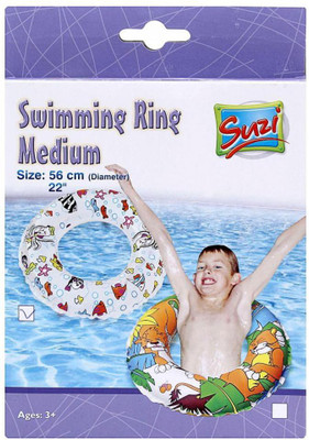 

Suji Swimming Ring (Medium) Inflatable Pool(Multicolor)