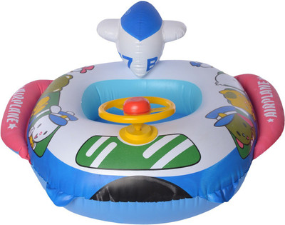 

EZ Life Racing Car Swimming Ring Float for Kids Inflatable Pool Accessory(Multicolor)