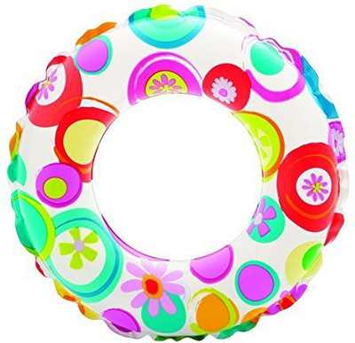 

Intex Kids Circular Inflatable Swim Ring Float Size 61 cm, For Ages 6 - 10 Years(Multicolor)