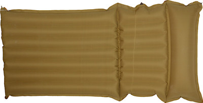 

OPQ Deluxe Three Chambered Inflatable Water Bed(Baige, Brown)