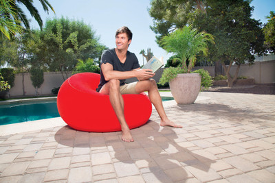 

Bestway Karmax Inflate-A-Chair (Red) PVC 1 Seater Inflatable Sofa(Color - Red)