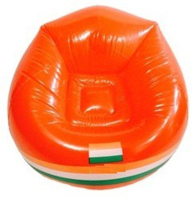 

Taaza Garam PVC 1 Seater Inflatable Sofa(Color - Orange)