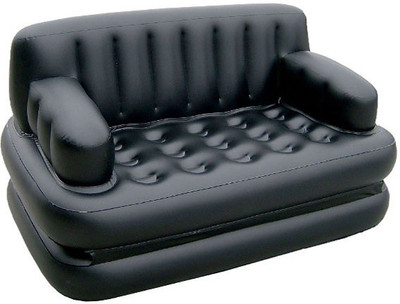 

Bestway PVC 3 Seater Inflatable Sofa(Color - Black)