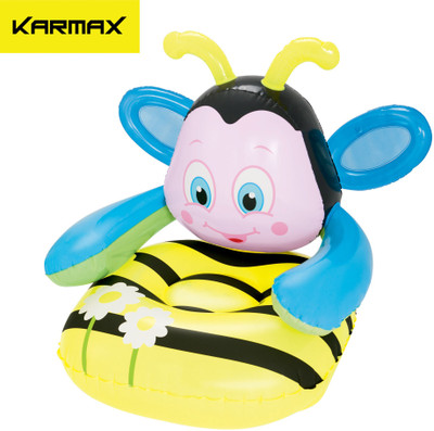 

Karmax Bestway Bumblebee Chair PVC 1 Seater Inflatable Sofa(Color - Yellow, Black)