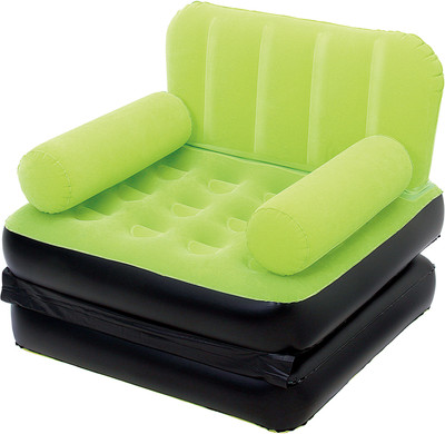 

Bestway Karmax Multi-Max Air Couch (Single) PVC 1 Seater Inflatable Sofa(Color - Green)