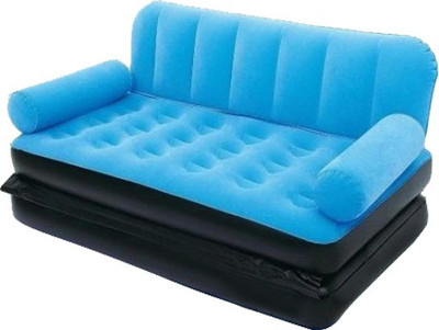 

Amazing Health & Fitness PVC 3 Seater Inflatable Sofa(Color - Royal Blue)