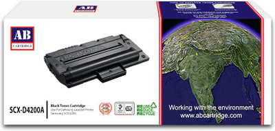 

AB Cartridge Compatible SCX-D4200A Cartridge - For Use In Samsung SCX 4200 Single Color Ink Toner(Black)